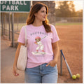 Softball Fan Club Shirt -Vintage Bear Graphic